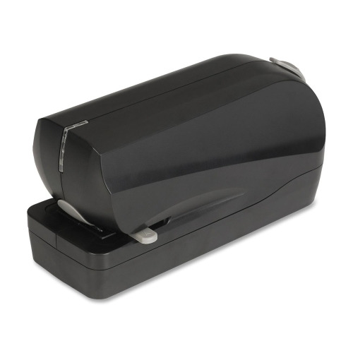 Business Source Electric Flat Clinch Stapler - 20 of 20lb Paper Sheets Capacity - 210 Staple Capacity - Full Strip - 6 x AA Batteries - Battery Included - 1 Each - Black Business Source Electric Flat Clinch Stapler - 20 of 20lb Paper Sheets Capacity - 210 Staple Capacity - Full Strip - 6 x AA Batteries - Battery Included - 1 Each - Black