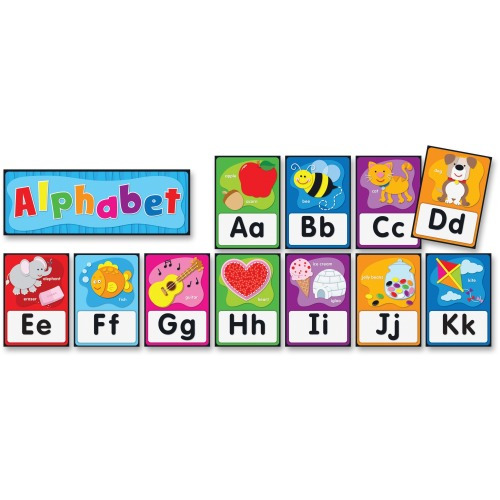 Carson Dellosa Education PreK-Grade 2 Alphabet Bulletin Board Set ...