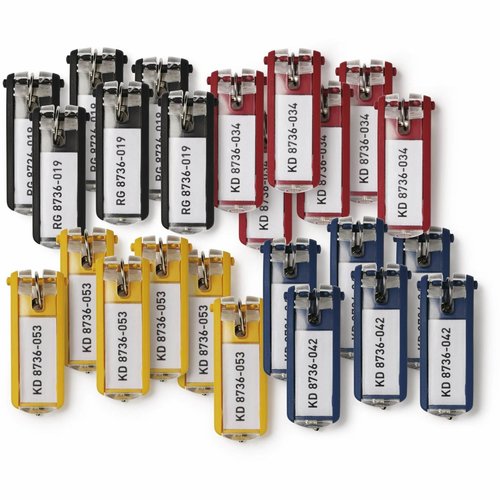 DURABLE Label Window Key Tags - DBL194900 - Shoplet.com