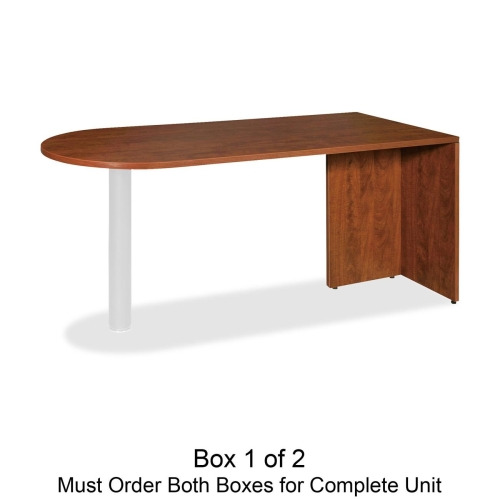 Lorell Essentials Peninsula Desk Box 1/2 - 30 Lorell Essentials Peninsula Desk Box 1/2 - 30