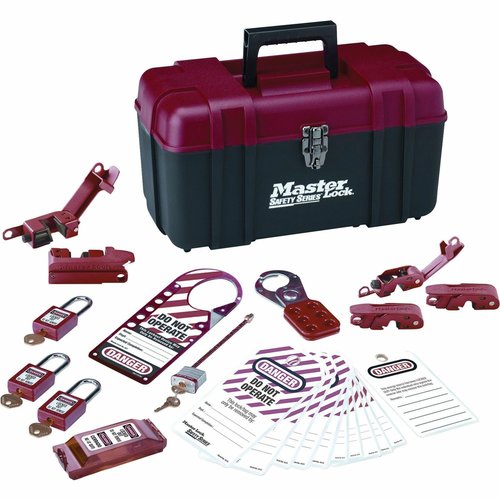 Master Lock Electrical Lockout Kit - MLK1457E410KA - Shoplet.com