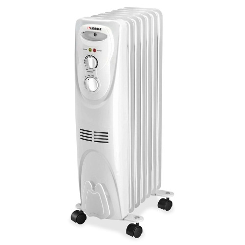 Lorell 3-Setting Heater - 3 x Heat Settings - Portable - White