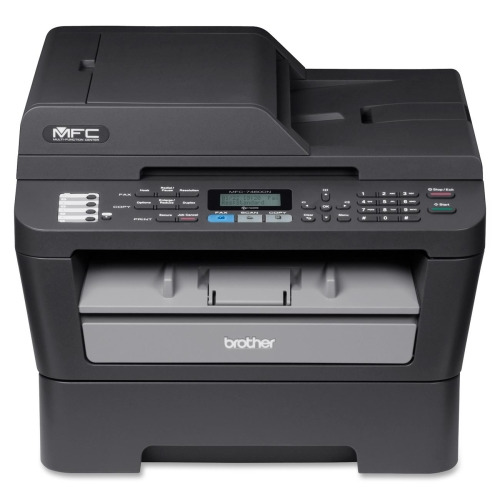 Brother MFC-7460DN Laser Multifunction Printer - Monochrome - Plain ...