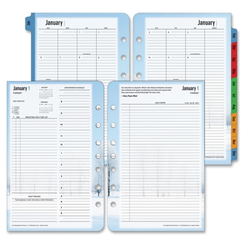 Franklin Covey Seasons 2PPD Daily Planner Refill FDP37622