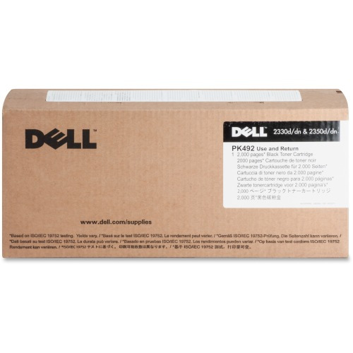 Dell PK492 Original Toner Cartridge - Laser - 2000 Pages - Black - 1 Each Dell PK492 Original Toner Cartridge - Laser - 2000 Pages - Black - 1 Each