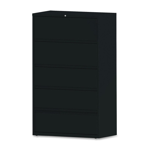 Lorell Fortress Lateral File with Roll-Out Shelf - 42