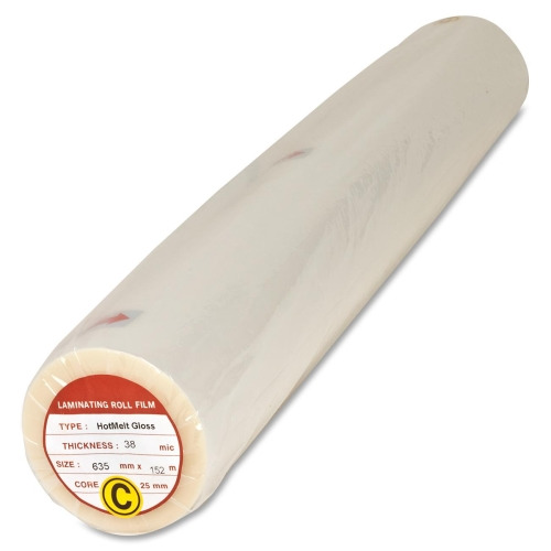 Business Source Glossy Surface Laminating Roll Film - Laminating Pouch/Sheet Size: 25 Business Source Glossy Surface Laminating Roll Film - Laminating Pouch/Sheet Size: 25