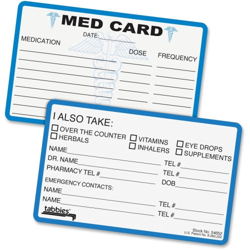 tabbies-medical-information-cards-tab54652-shoplet