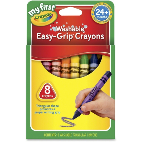 Crayola My First EasyGrip Washable Crayons CYO811308