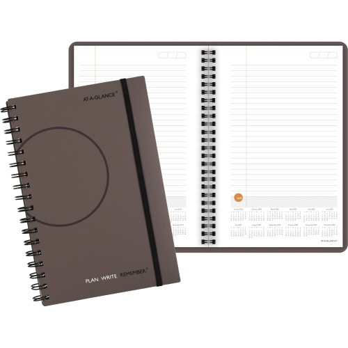 AtAGlance Planning Notebook Lined with Monthly Calendars