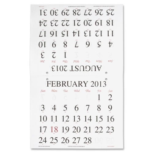 Unicor Wall Calendar UCR751015453742