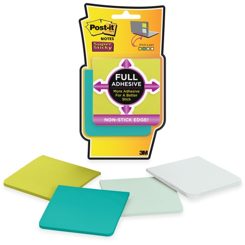 Post It X Super Sticky Full Adhesive Notes Mmmf Ssfm Shoplet Com