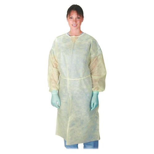 Medline Polypropylene Isolation Gowns - MIICRI4001 - Shoplet.com