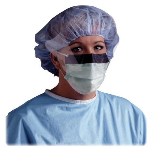 Medline Basic Procedure Face Masks with Shield - MIINON27420EL ...