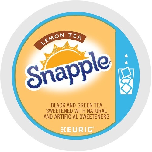 Snapple Caffeinated Lemon Iced Tea GMT6870