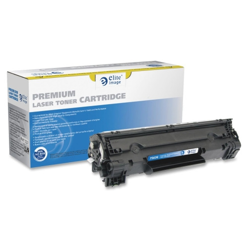Elite Image Remanufactured MICR Laser Toner Cartridge - Alternative for HP 85A (CE285A) - Black - 1 Each - 1600 Pages Elite Image Remanufactured MICR Laser Toner Cartridge - Alternative for HP 85A (CE285A) - Black - 1 Each - 1600 Pages