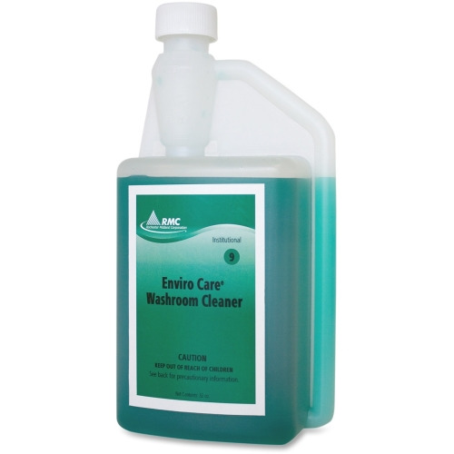 RMC Enviro Care Washroom Cleaner - Concentrate - 32 fl oz (1 quart) - 1 Each - Bio-based, Phosphate-free, Non-toxic - Blue, Green