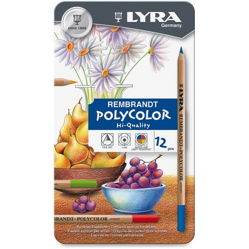 LYRA Polycolor Hi-quality Colored Pencils - DIX2001120 - Shoplet.com