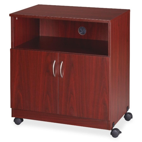 Lorell Mobile Machine Stand with Shelf - 30.8 Lorell Mobile Machine Stand with Shelf - 30.8