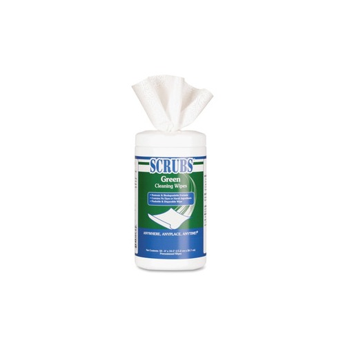 SCRUBS Green Cleaning Wipes ITW91856