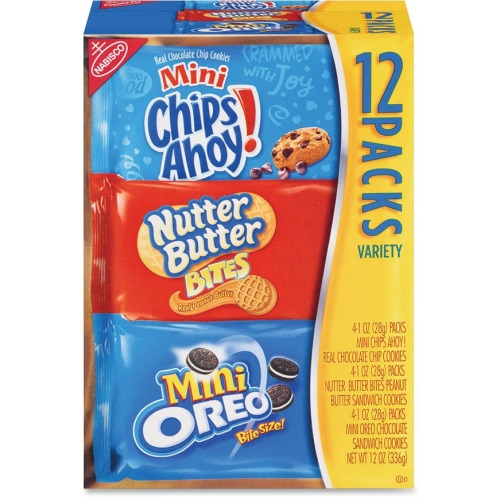 Nabisco Bite-size Cookie Variety Pack - NFG02024 - Shoplet.com