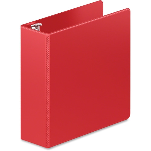 Wilson Jones Heavy Duty DRing Binder with Extra Durable Hinge, 3", Red