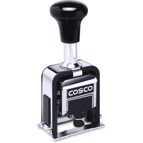 Consolidated Stamp Self-inking Automatic Numbering Machine - Number Stamp - 6 Bands - Black - 1 Each Consolidated Stamp Self-inking Automatic Numbering Machine - Number Stamp - 6 Bands - Black - 1 Each