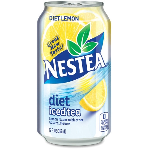 Nestea Diet Lemon Iced Tea Can NLE444260 Easy Ordering