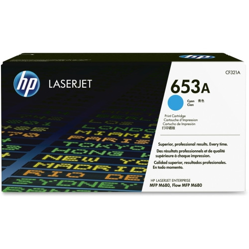 HP 653A (CF321A) Original Toner Cartridge - Single Pack - HEWCF321A ...