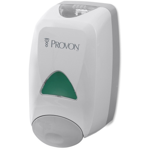 Provon FMX-12 Foam Soap Dispenser - Manual - 1.32 quart Capacity - Key Lock, Soft Push, Wall Mountable - Dove Gray - 6 / Carton Provon FMX-12 Foam Soap Dispenser - Manual - 1.32 quart Capacity - Key Lock, Soft Push, Wall Mountable - Dove Gray - 6 / Carton