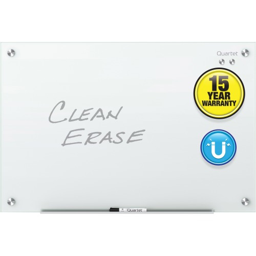 Quartet Infinity Glass Dry-Erase Whiteboard - QRTG9648W - Shoplet.com