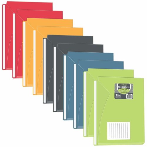 C-Line Full Tab Cut Letter File Jacket - CLI63160 - Shoplet.com