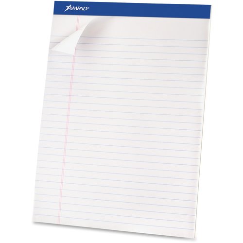 Ampad Basic Perforated Writing Pads - TOP20360 - Shoplet.com