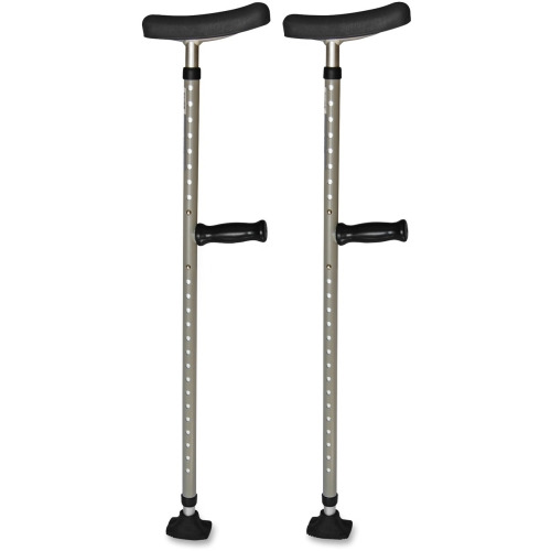 Medline Universal Single Tube Crutch - 399.04 lb Load Capacity Medline Universal Single Tube Crutch - 399.04 lb Load Capacity