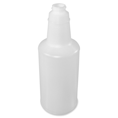 Genuine Joe Plastic Bottle with Graduations - 1 Each - Translucent - Plastic Genuine Joe Plastic Bottle with Graduations - 1 Each - Translucent - Plastic