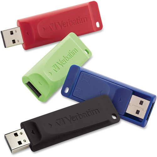 Sprællemand Fakultet Logisk Verbatim 16GB Store 'n' Go USB Flash Drive - USB 2.0 - 4pk - VER99123 -  Shoplet.com