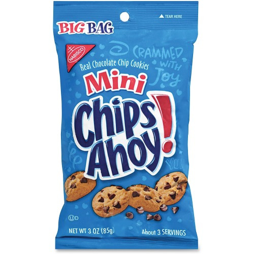 Chips Ahoy! Mini Chocolate Chip Cookies - MDZ00679 - Shoplet.com