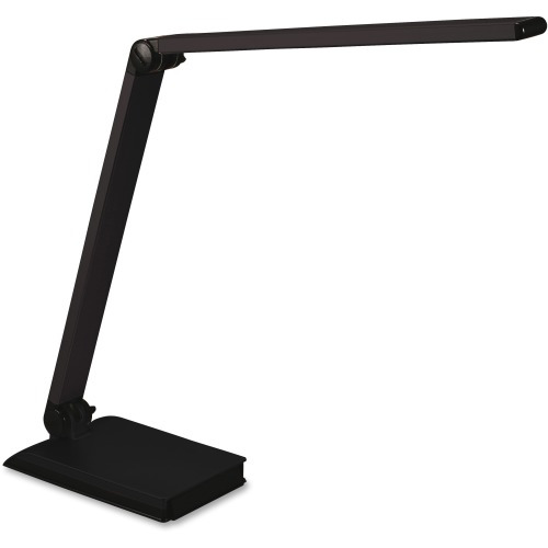 Lorell 8-watt SMD LED Task Light - 8 W LED Bulb - USB Charging, Dimmable - Aluminum, Plastic - Desk Mountable - Black - for Desk, Table, Indoor Lorell 8-watt SMD LED Task Light - 8 W LED Bulb - USB Charging, Dimmable - Aluminum, Plastic - Desk Mountable - Black - for Desk, Table, Indoor