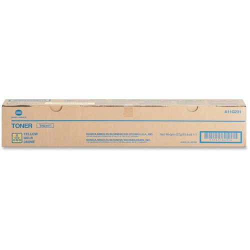 Konica Minolta TN-216Y Original Toner Cartridge - Laser - 26000 Pages - Yellow - 1 Each Konica Minolta TN-216Y Original Toner Cartridge - Laser - 26000 Pages - Yellow - 1 Each