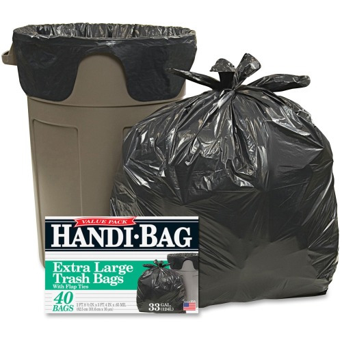 Webster HandiBag Wastebasket Bags WBIHAB6FTL40CT