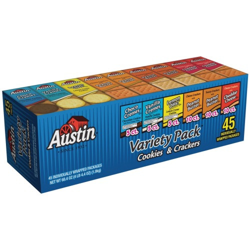 KEEBLER COMPANY Austin® Cookies & Crackers Variety Pack KEB10023