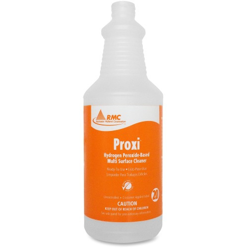 RMC Proxi Cleaner Dispenser Bottles - 48 / Carton - Frosted Clear - Plastic RMC Proxi Cleaner Dispenser Bottles - 48 / Carton - Frosted Clear - Plastic