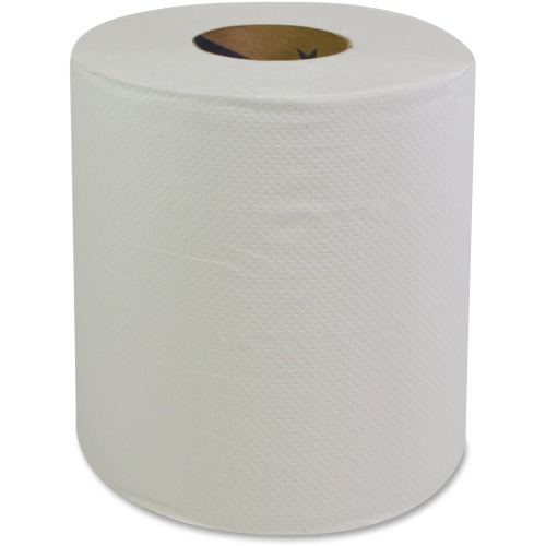GCN Center Pull Dispenser Paper Towels - 2 Ply - 360 Sheets/Roll - White - Perforated, Center Pull, Absorbent, Strong, Hygienic - For Restroom, Kitchen, Healthcare, Food Service Per Pack - 6 / Carton GCN Center Pull Dispenser Paper Towels - 2 Ply - 360 Sheets/Roll - White - Perforated, Center Pull, Absorbent, Strong, Hygienic - For Restroom, Kitchen, Healthcare, Food Service Per Pack - 6 / Carton