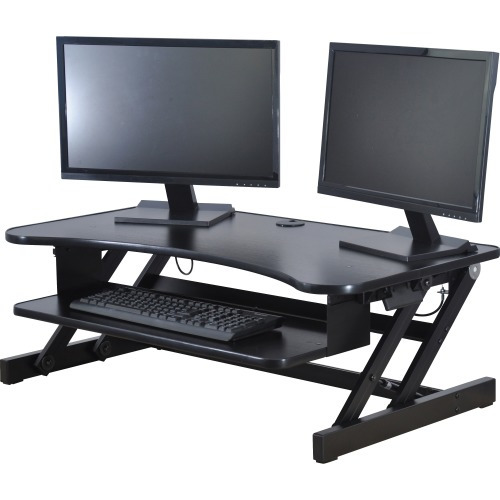 Lorell Deluxe Adjustable Desk Riser - 20