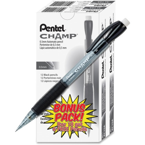 Pentel Champ Mechanical Pencils - PENAL15ASW2 - Shoplet.com