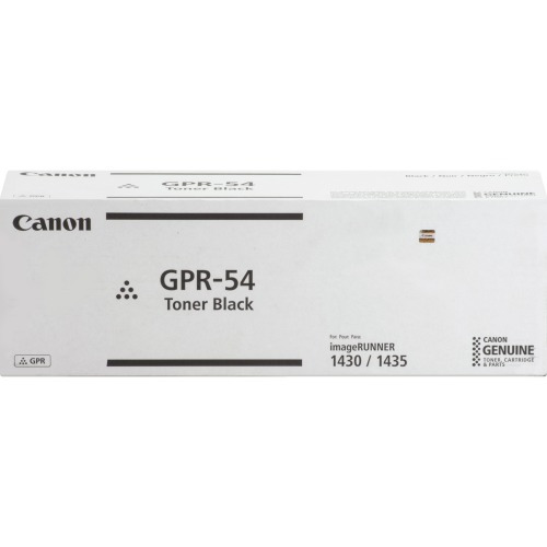 Canon GPR-54 Original Toner Cartridge - Laser - 17600 Pages - Black - 1 Each Canon GPR-54 Original Toner Cartridge - Laser - 17600 Pages - Black - 1 Each