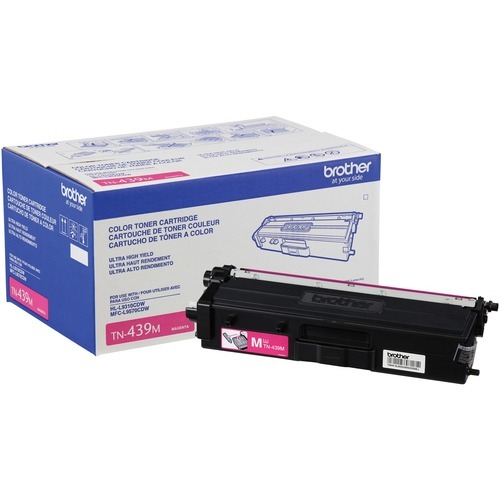Brother TN439M Original Ultra High Yield Laser Toner Cartridge - Magenta - 1 Each - 9000 Pages Brother TN439M Original Ultra High Yield Laser Toner Cartridge - Magenta - 1 Each - 9000 Pages