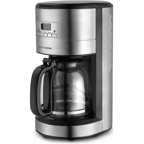 Coffee Pro 10-12 Cup Stainless Steel Brewer - CFPCPCM4276 - Shoplet.com