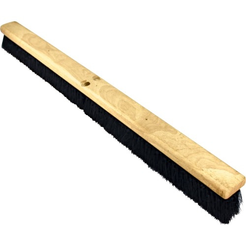 Genuine Joe Hardwood Block Tampico Broom - GJO99656 Genuine Joe Hardwood Block Tampico Broom - GJO99656