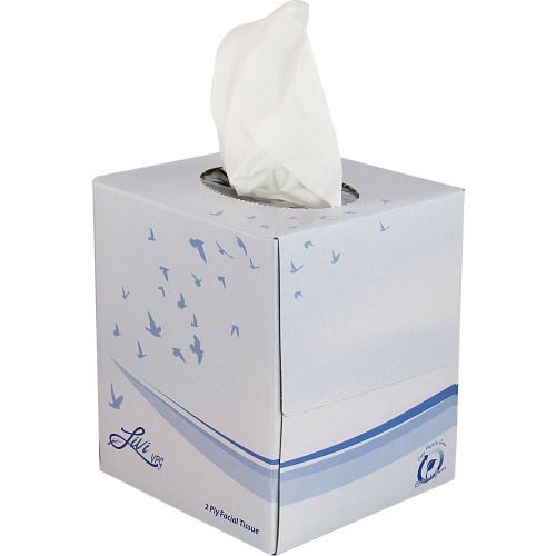 Livi VPG Facial Tissues - SOL11516 - Shoplet.com